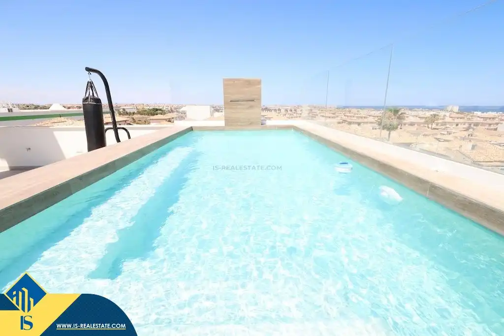 Piscina de Àtic de lloguer en Orihuela amb Terrassa, Piscina i Moblat
