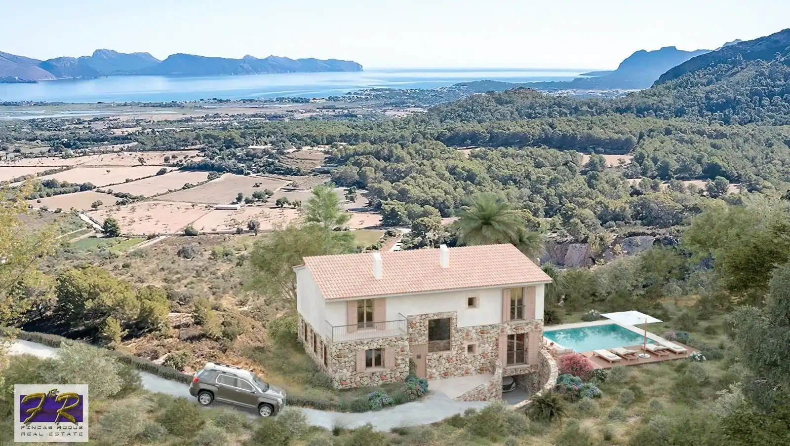 Maison rustique avec piscine à vendre à Ciutat d'Alcúdia