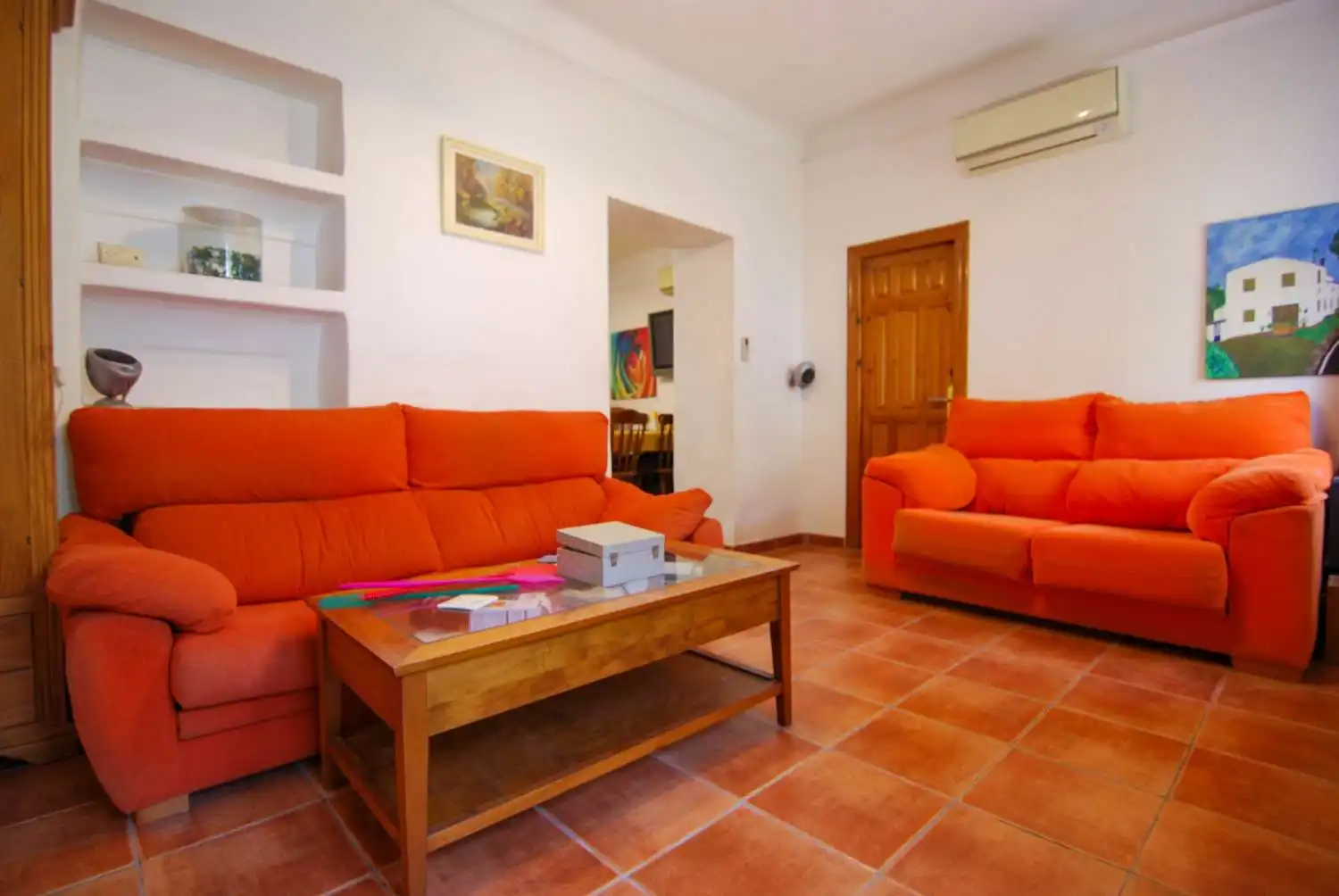 Living room of Country homes for sale in Vélez de Benaudalla  with Terrace, Storage room and Swimming Pool