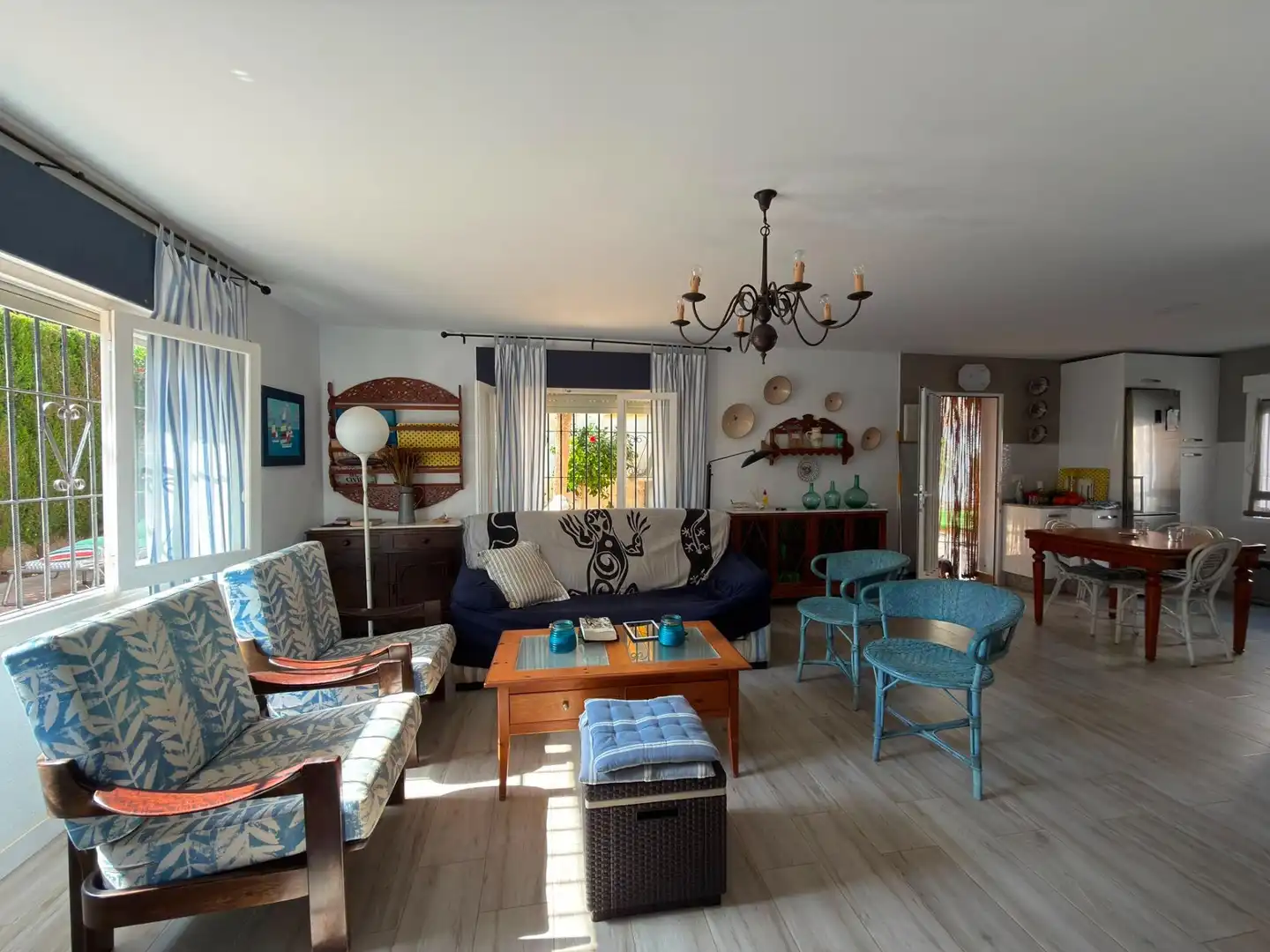 Living room of Detached homes for sale in Águilas  with Air Conditioner, Private garden and Balcony
