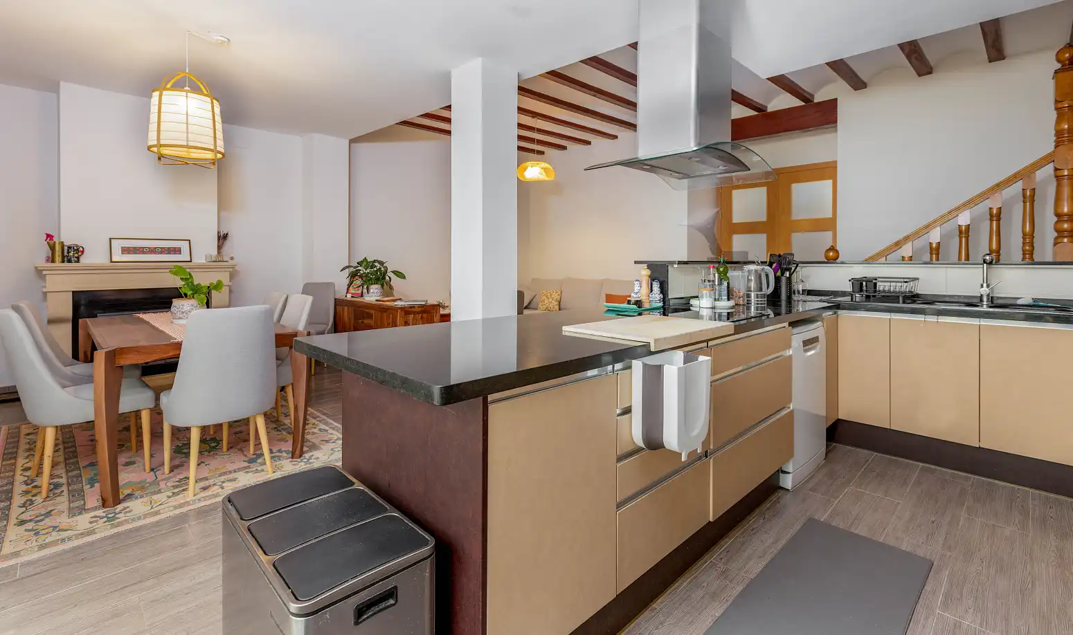 Cocina de Casa o chalet en venta en Xeresa con Aire acondicionado, Calefacción y Terraza