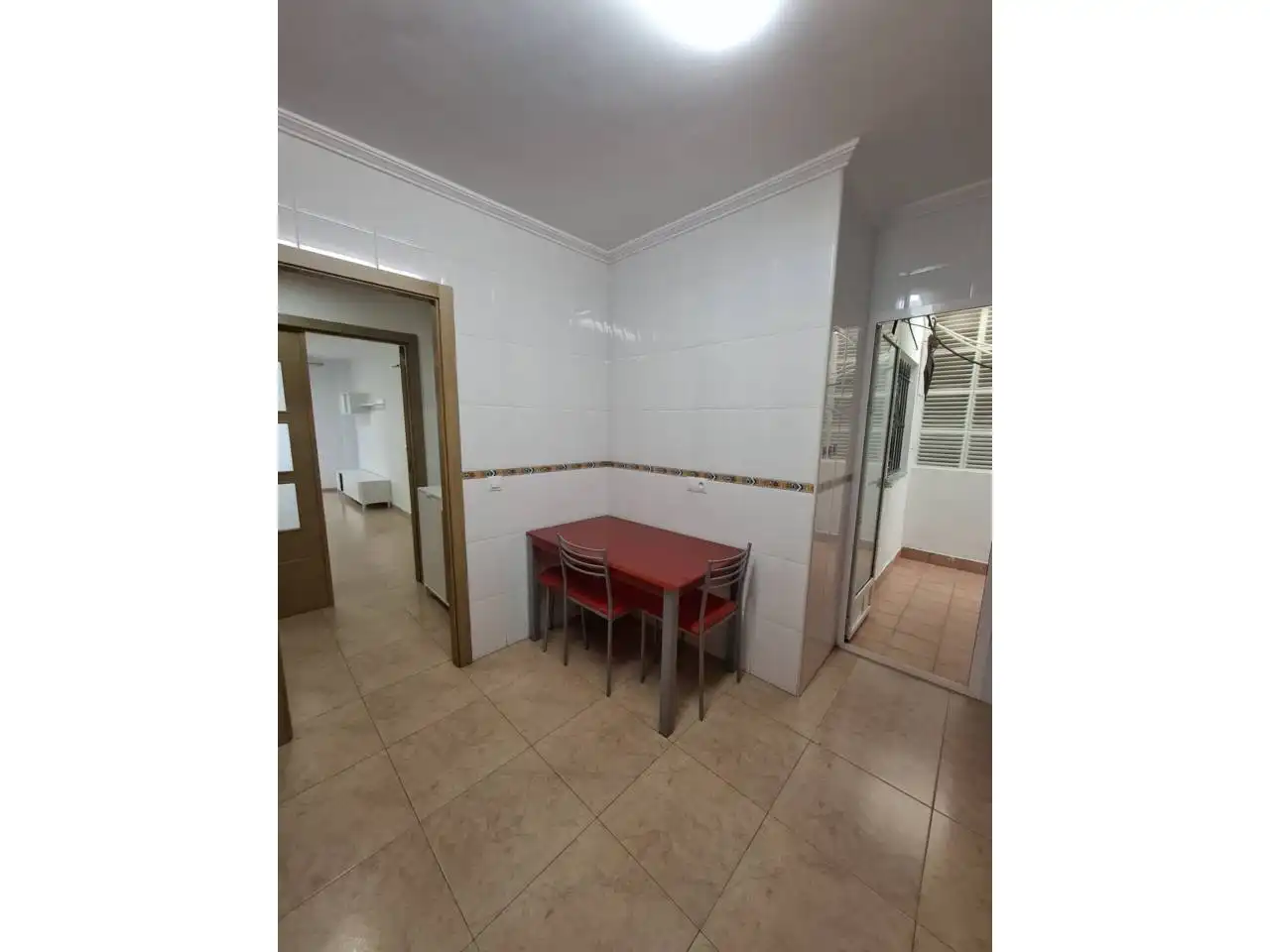 Kitchen of Flat for sale in Roquetas de Mar  with Air Conditioner and Community pool