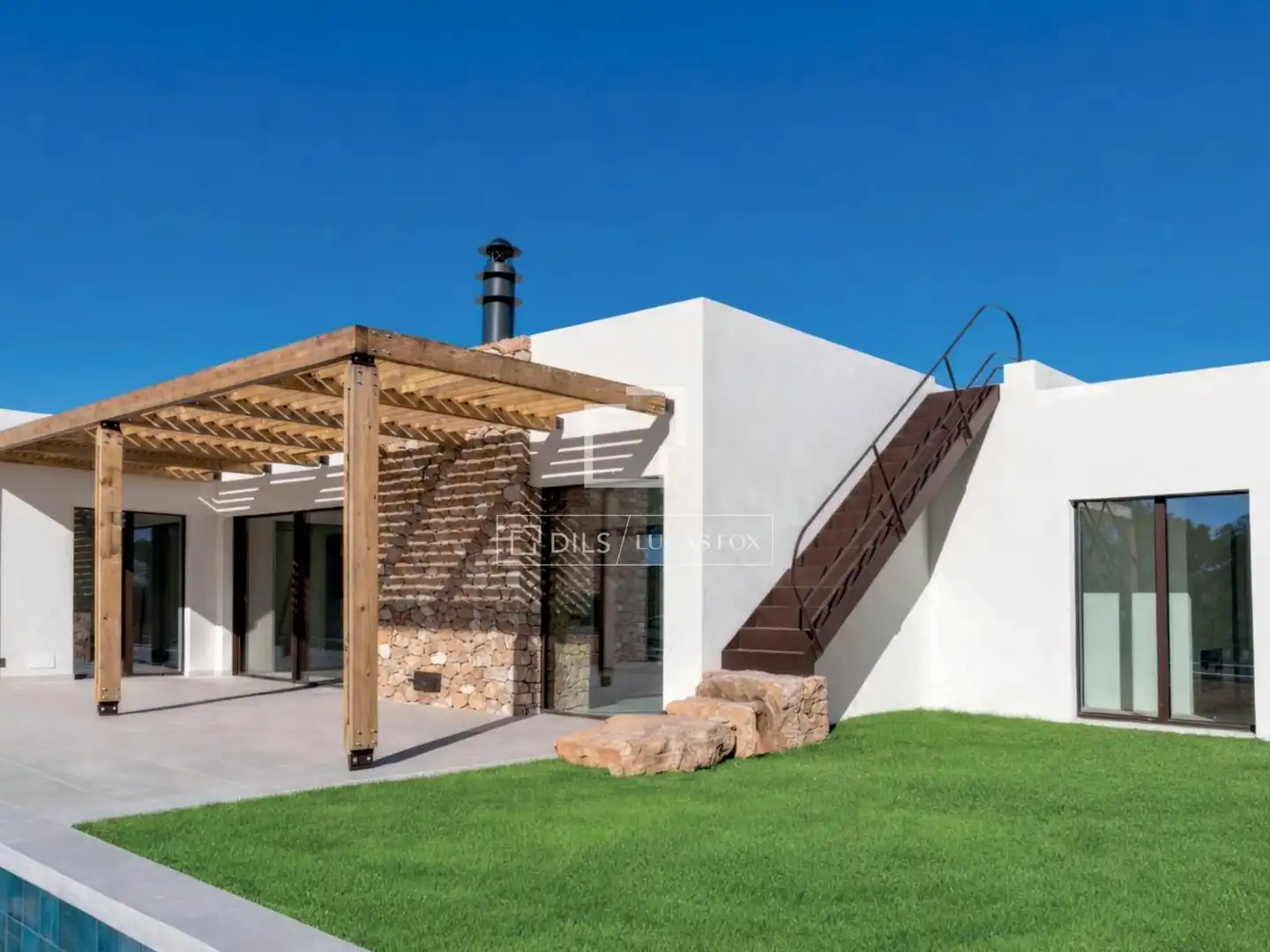 Terraza de Casa o chalet en venta en Formentera con Aire acondicionado, Calefacción y Jardín privado