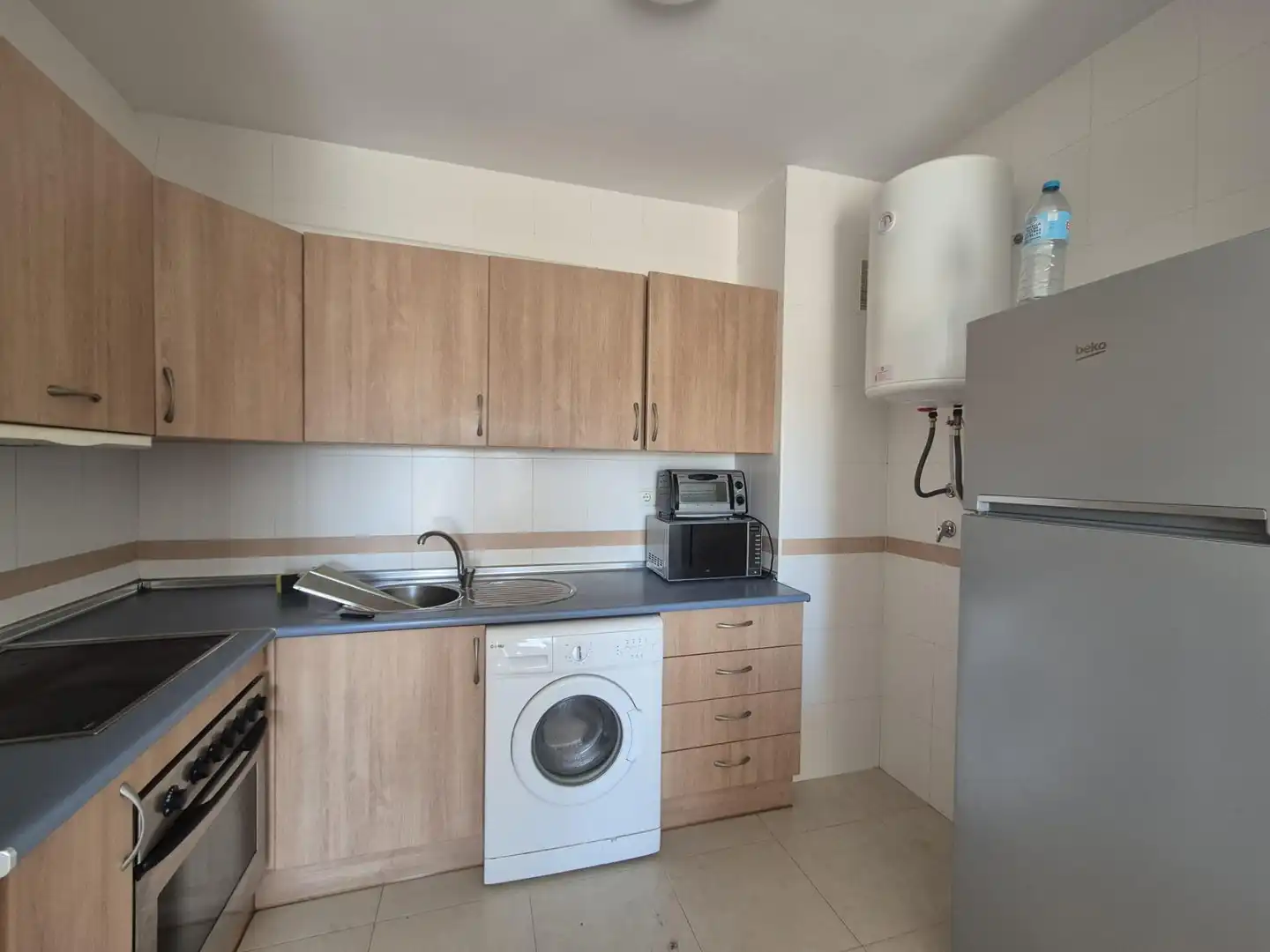 Cuina de Apartament en venda en El Ejido amb Aire condicionat, Terrassa i Moblat