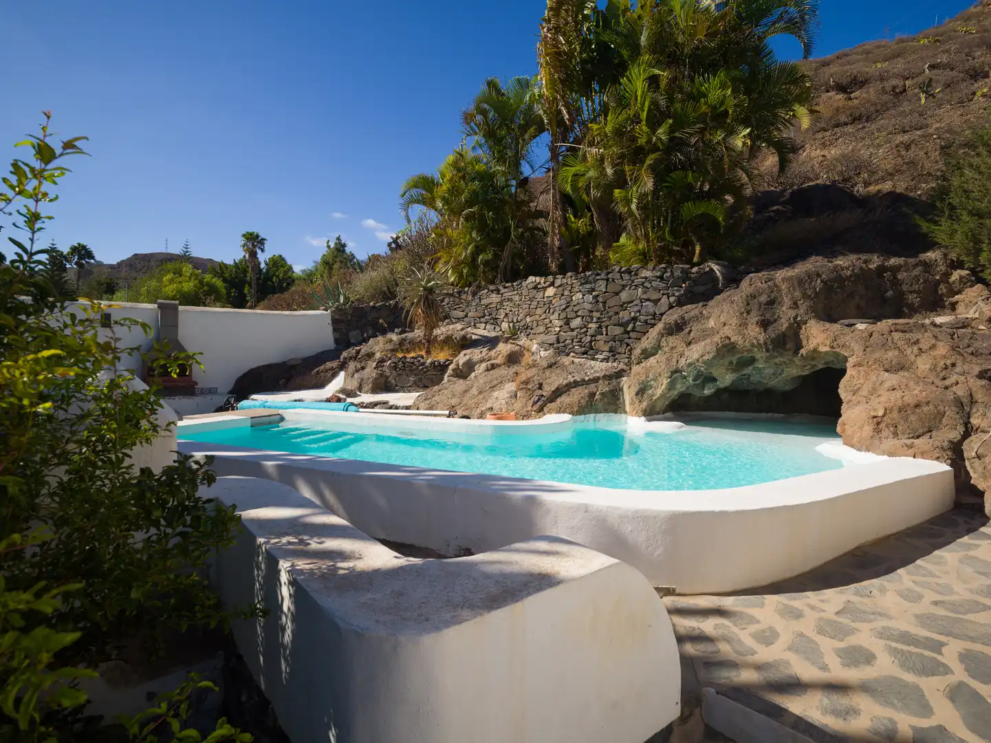 Swimming pool of Houses for sale in Telde  with Heating, Private garden and Parquet flooring