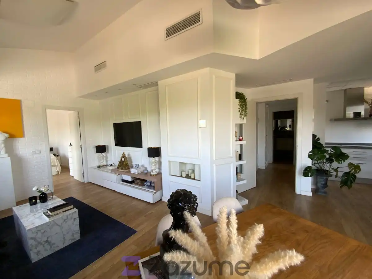 Sala de estar de Ático de alquiler en Paiporta con Aire acondicionado, Calefacción y Parquet