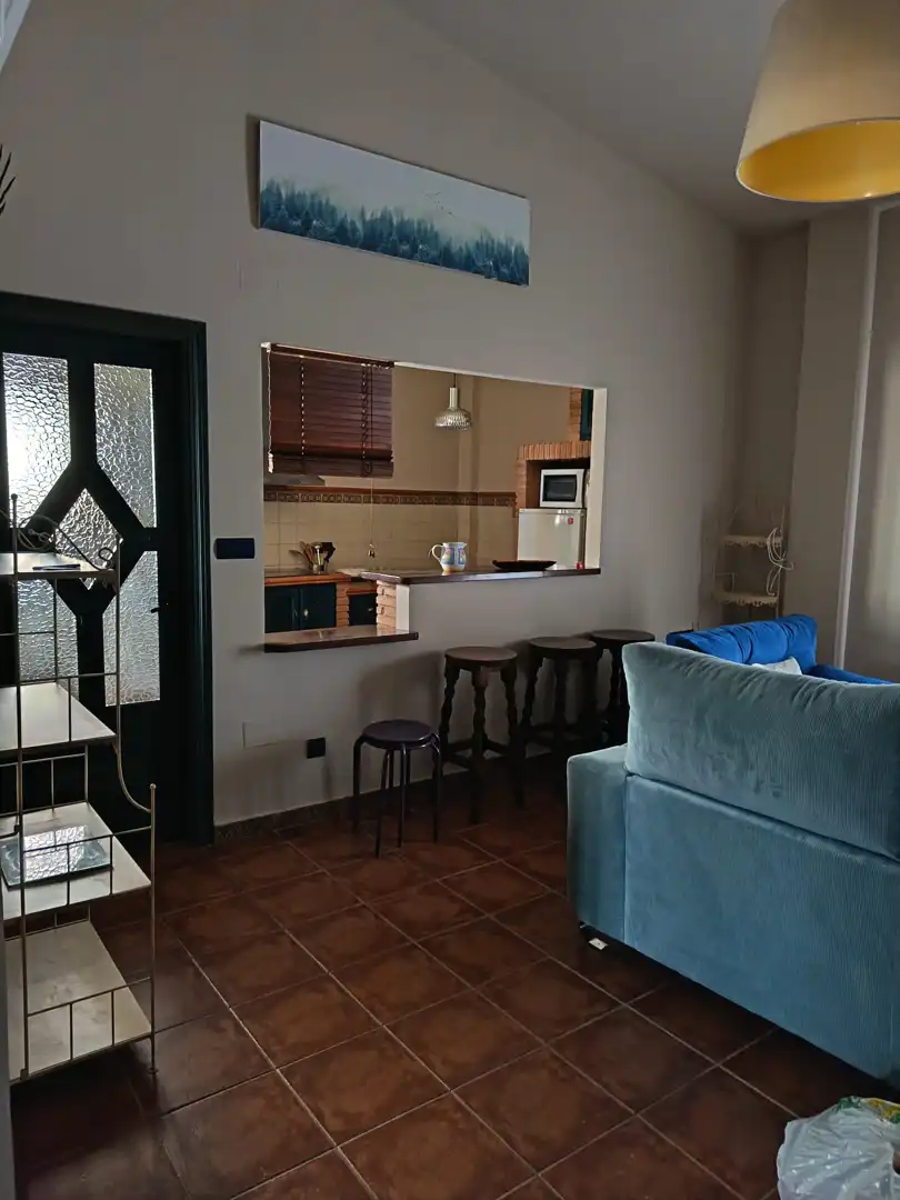 Kitchen of Flat for rent in Ronda  with Air Conditioner, Heating and Furnished