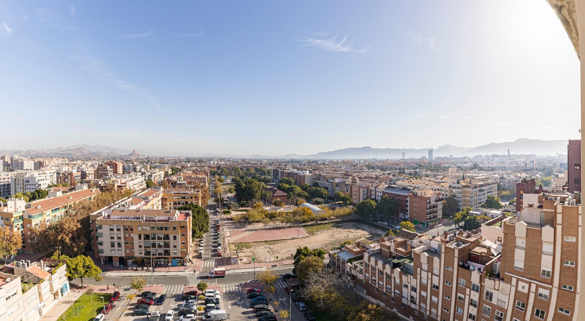 Vista exterior de Apartamento en venta en  Murcia Capital con Aire acondicionado, Parquet y Terraza