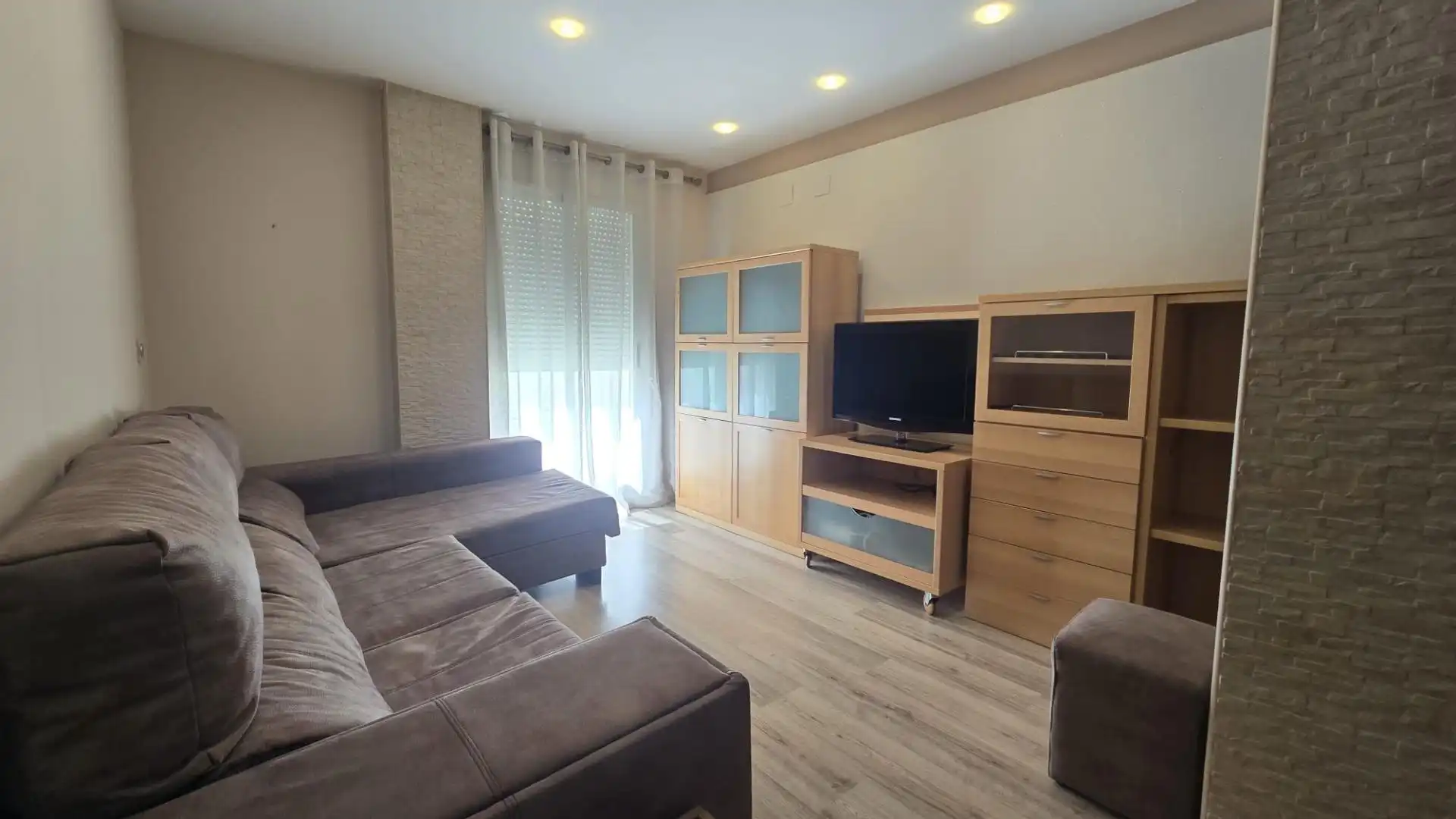 Sala d'estar de Pis en venda en Valencia amb Aire condicionat i Parquet