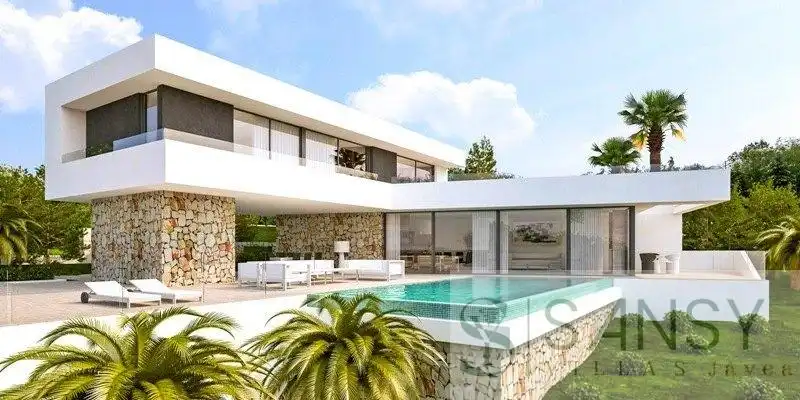 Exterior view of Houses for sale in Jávea / Xàbia  with Air Conditioner, Heating and Swimming Pool