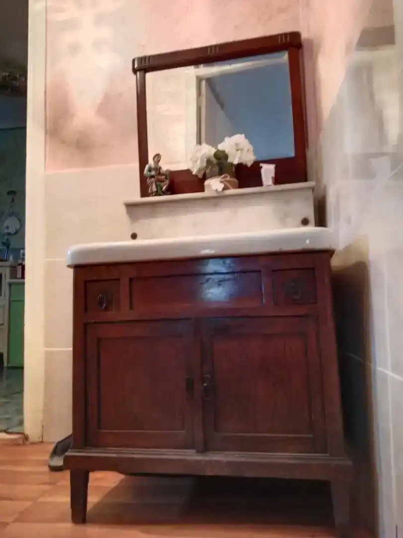 Bathroom of Flat for sale in A Peroxa   with Parquet flooring, Furnished and Oven