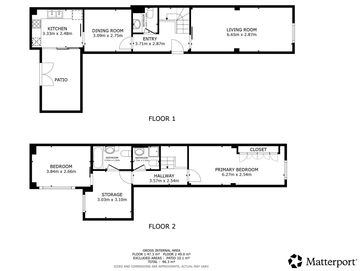 Maisonette zum Verkauf in Barcelona mit Klimaanlage, Heizung und Parkett