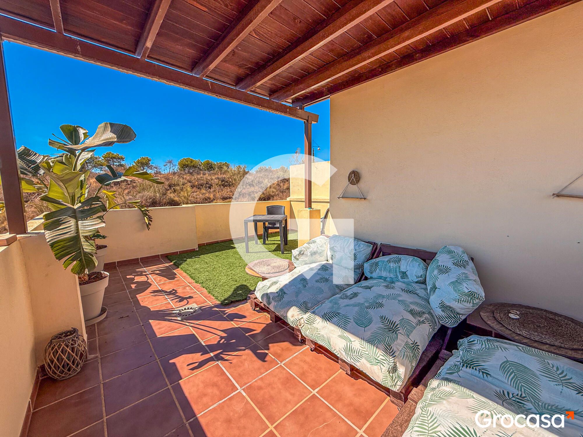 Terrace of Single-family semi-detached for sale in Vélez-Málaga  with Air Conditioner, Heating and Private garden