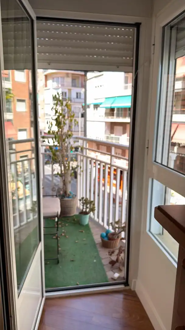 Terraza de Piso de alquiler en Murcia con Aire acondicionado, Calefacción y Jardín privado