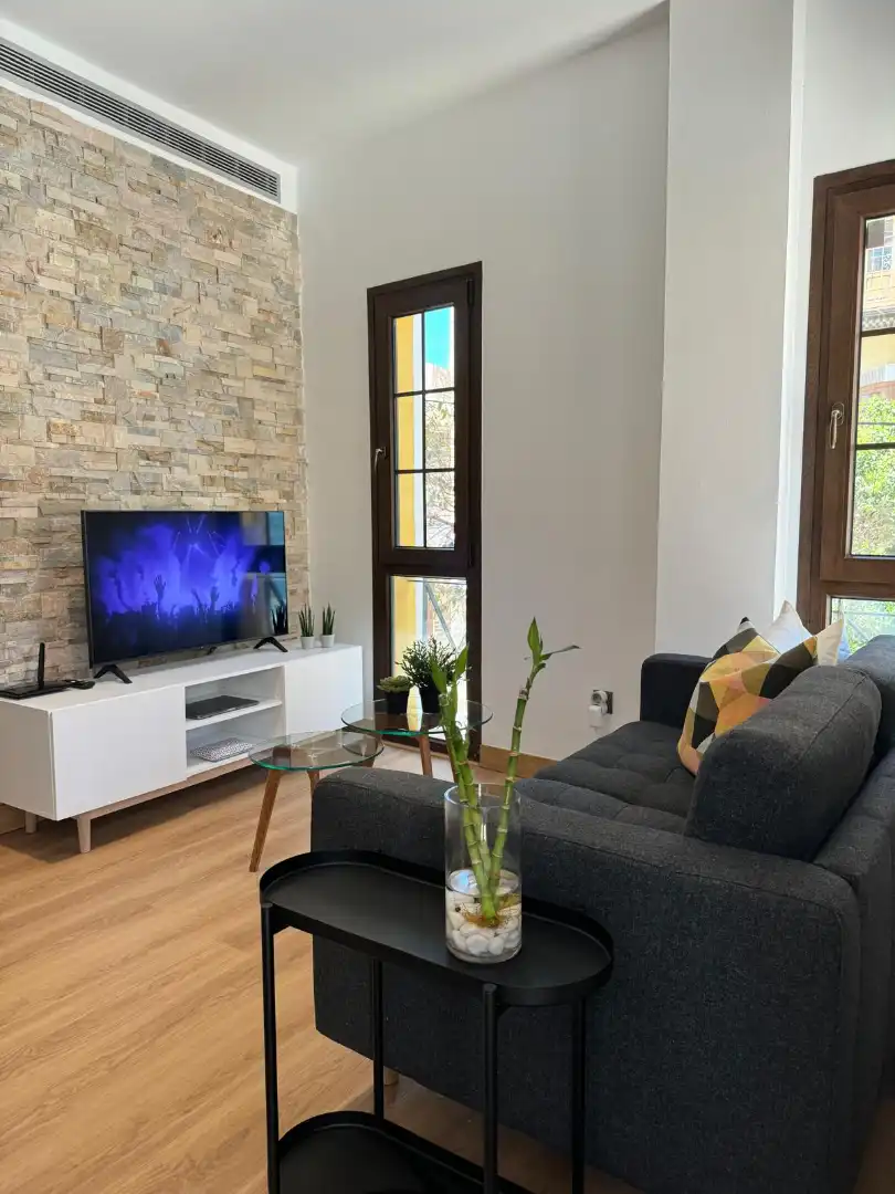 Sala de estar de Piso de alquiler en Centro