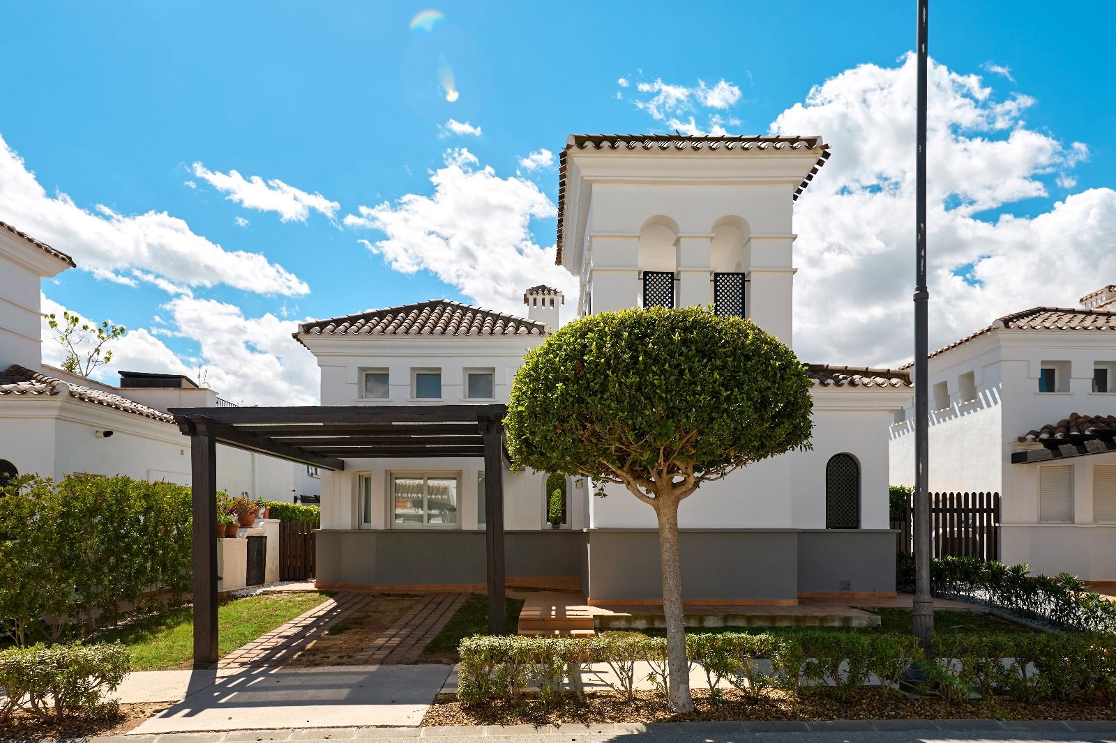 Vista exterior de Casa o chalet en venta en Torre-Pacheco con Aire acondicionado, Calefacción y Jardín privado