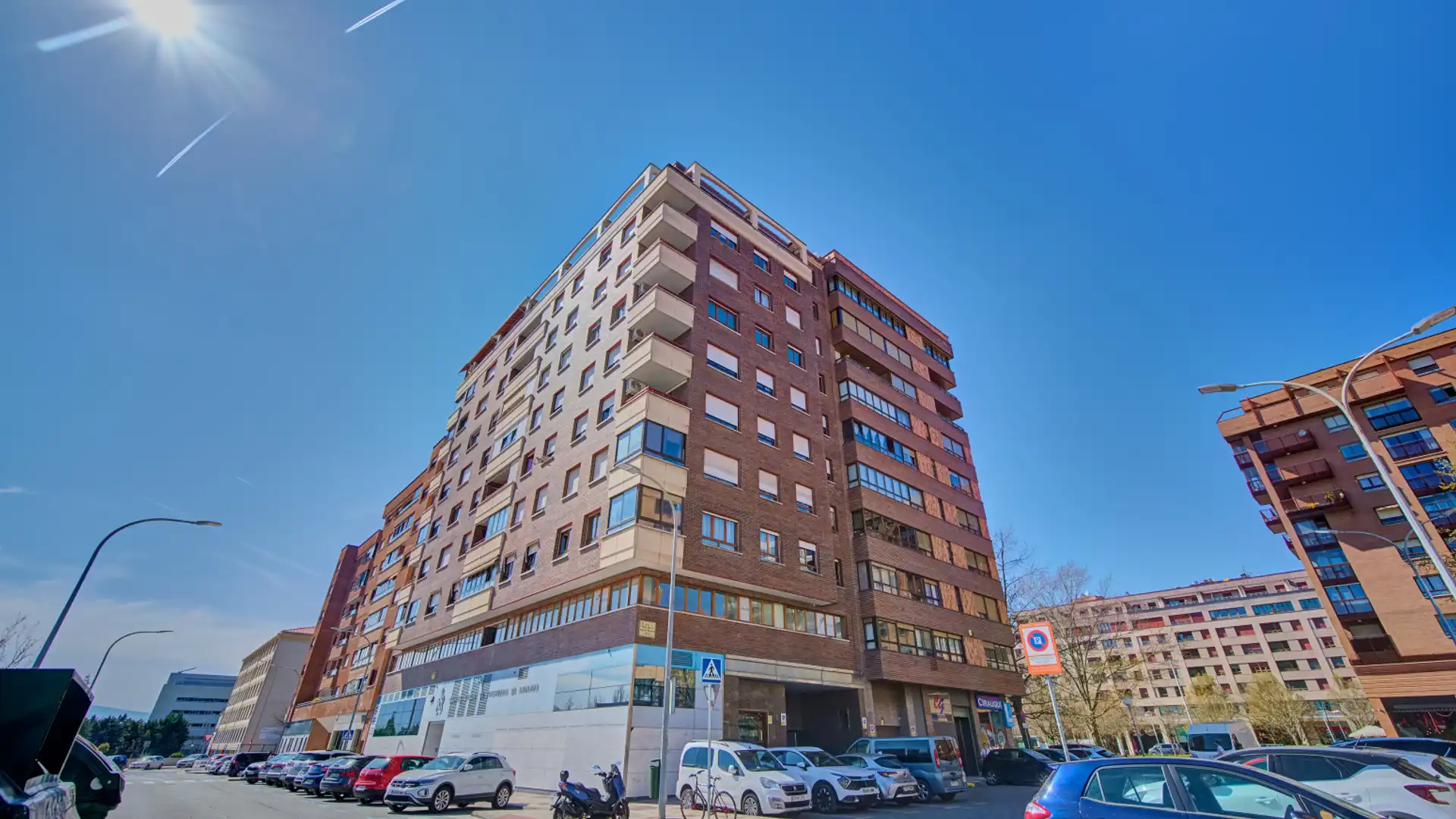 Vista exterior de Piso en venta en  Pamplona / Iruña con Aire acondicionado, Calefacción y Parquet