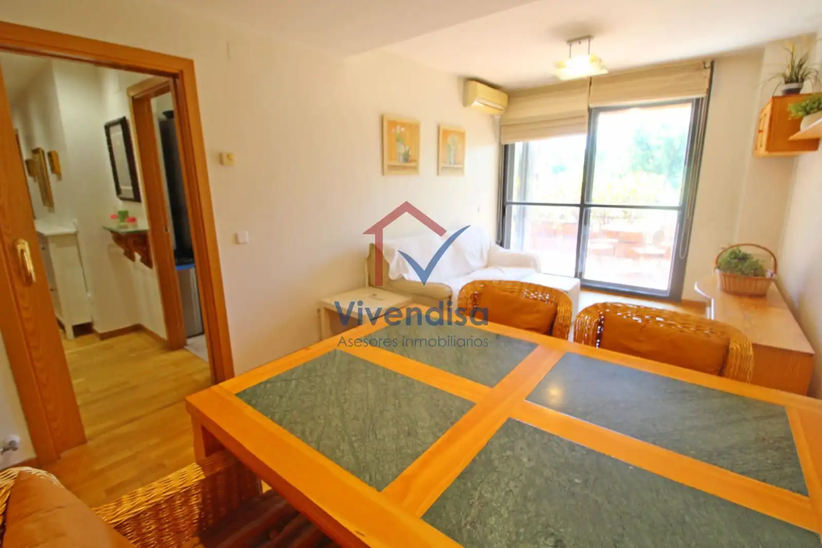 Garden of Flat for sale in Guadalajara  with Air Conditioner, Heating and Terrace