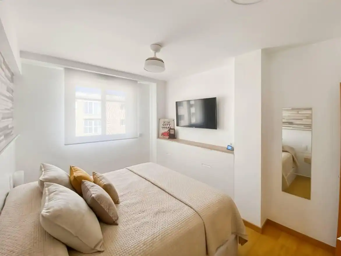 Bedroom of Flat for sale in Cáceres  with Storage room and Furnished