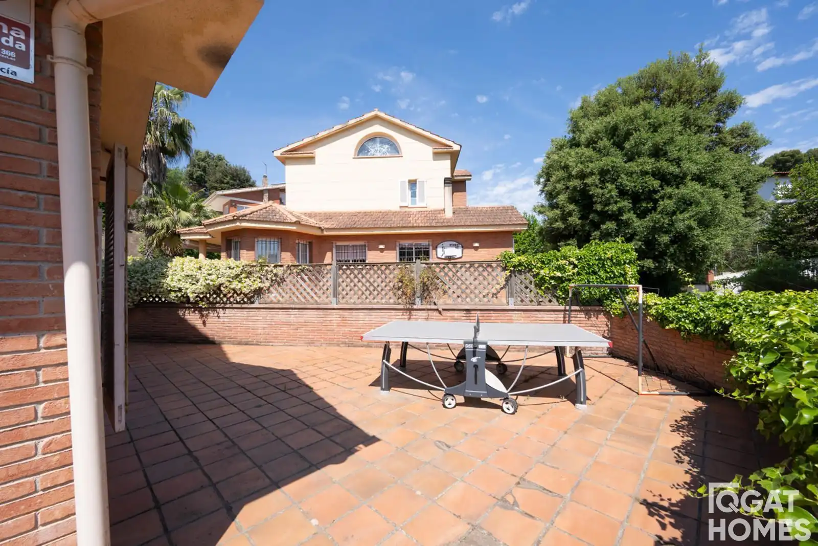 Garden of Houses for sale in Sant Cugat del Vallès  with Heating, Terrace and Storage room