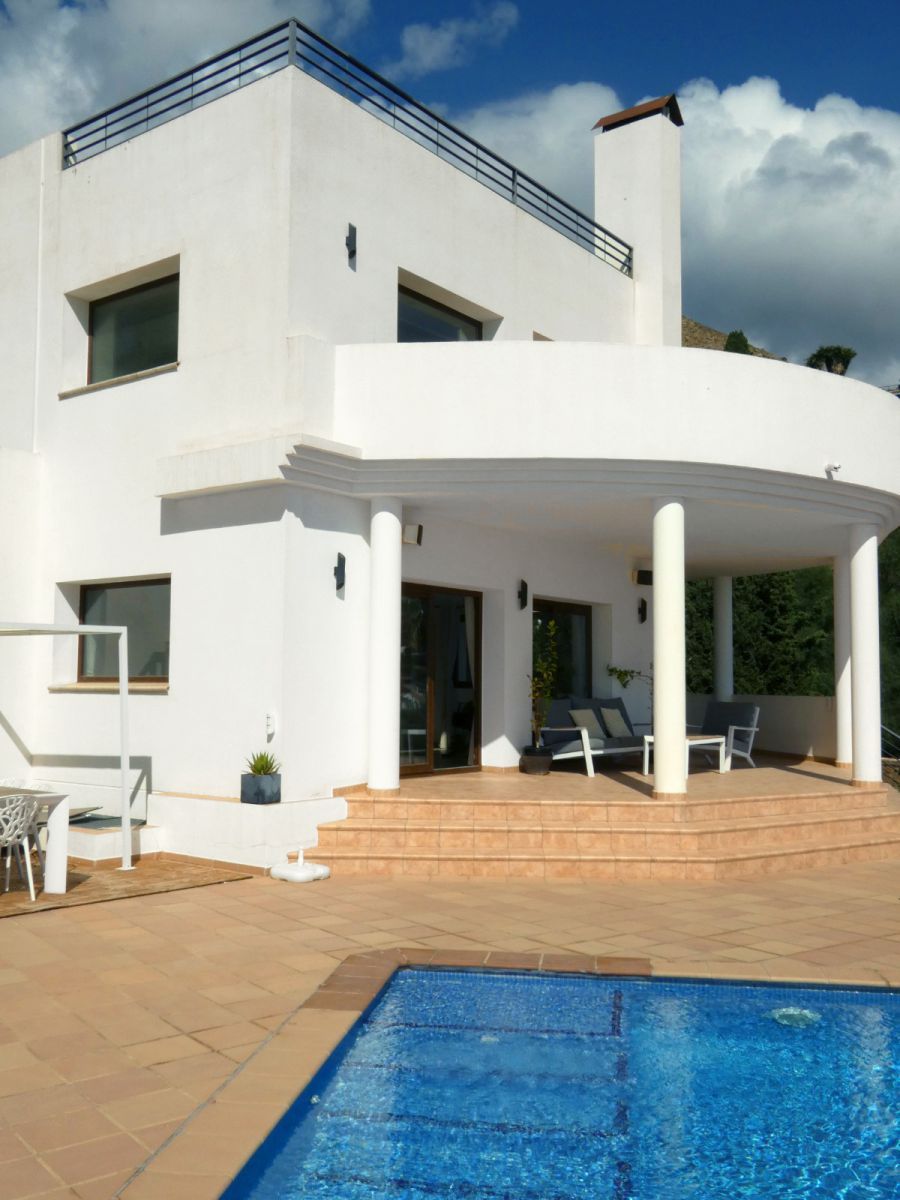 Terraza de Casa o chalet en venta en Benalmádena con Aire acondicionado, Calefacción y Jardín privado