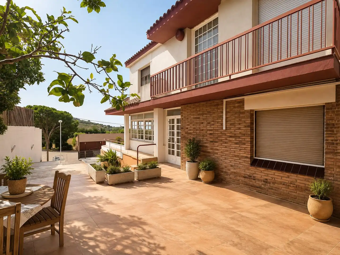 Terraza de Casa o chalet en venta en Badalona con Aire acondicionado, Calefacción y Jardín privado