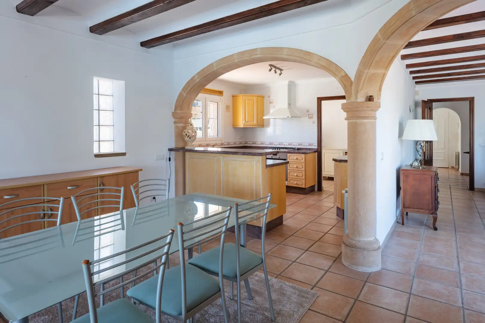 Kitchen of Houses for sale in Jávea / Xàbia  with Air Conditioner, Private garden and Terrace