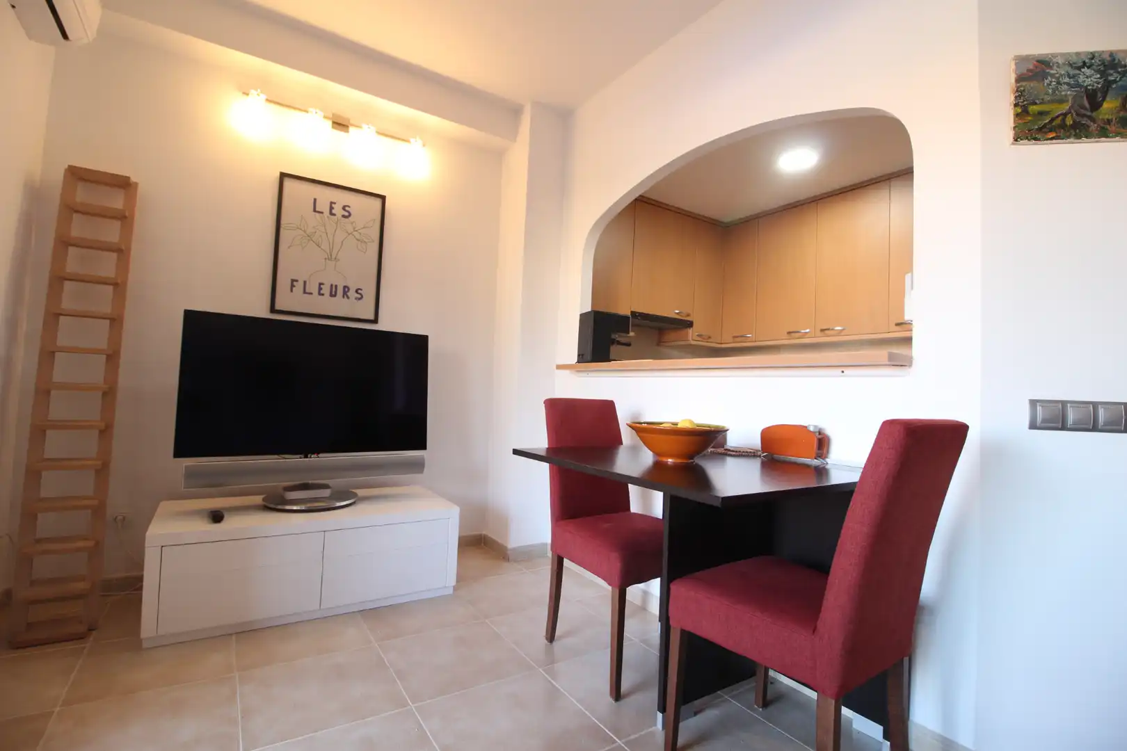 Menjador de Apartament de lloguer en Llucmajor amb Aire condicionat, Calefacció i Jardí privat