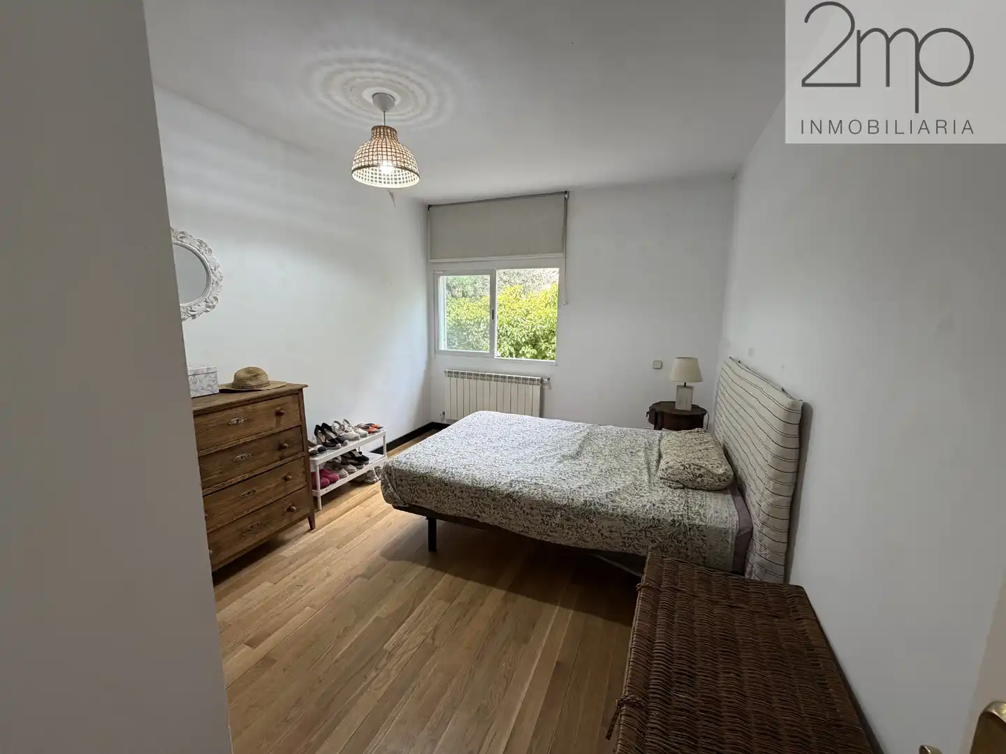 Schlafzimmer von Haus oder Chalet zur Miete in Manzanares El Real mit Heizung, Privatgarten und Parkett