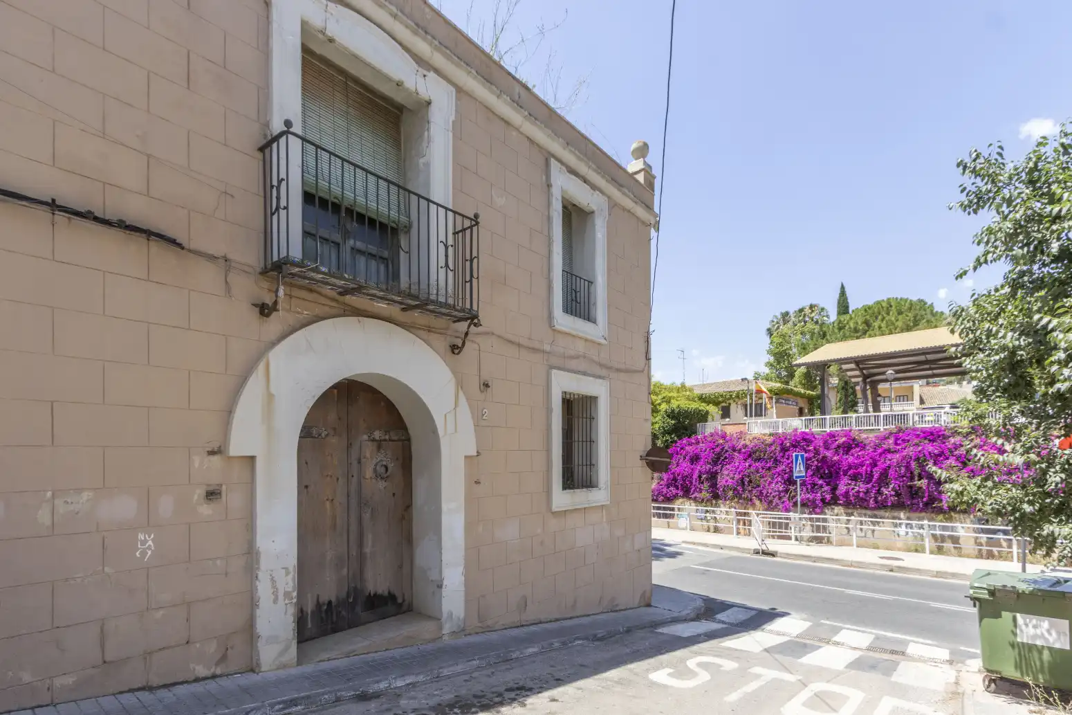 Vista exterior de Casa adosada en venda en Náquera amb Jardí privat i Piscina