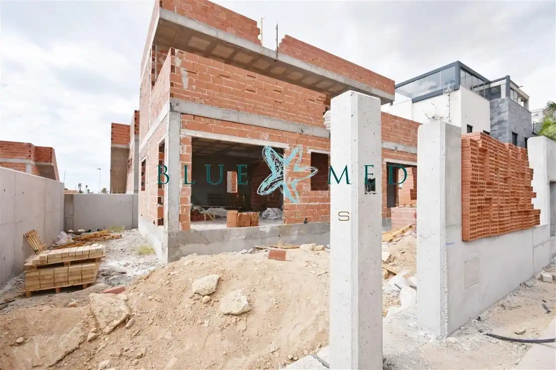 Vista exterior de Dúplex en venta en Mazarrón con Aire acondicionado, Calefacción y Jardín privado