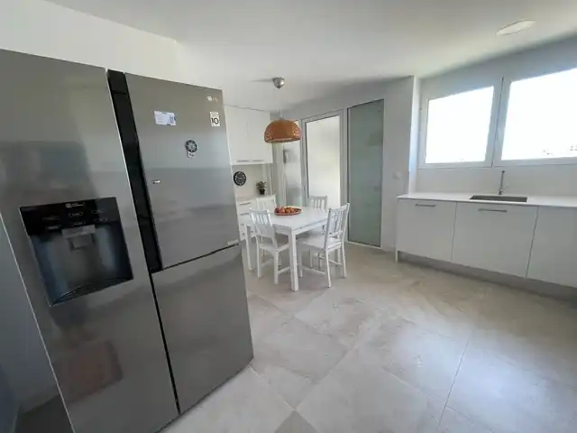 Cocina de Piso de alquiler en Alicante / Alacant con Terraza, Amueblado y Internet