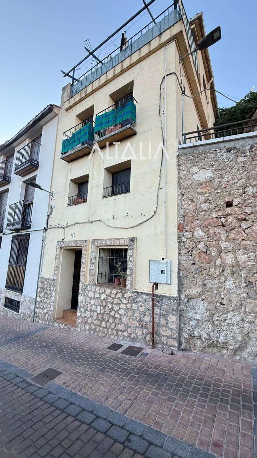 Exterior view of Flat to rent in Cuenca Capital  with Heating, Terrace and Oven