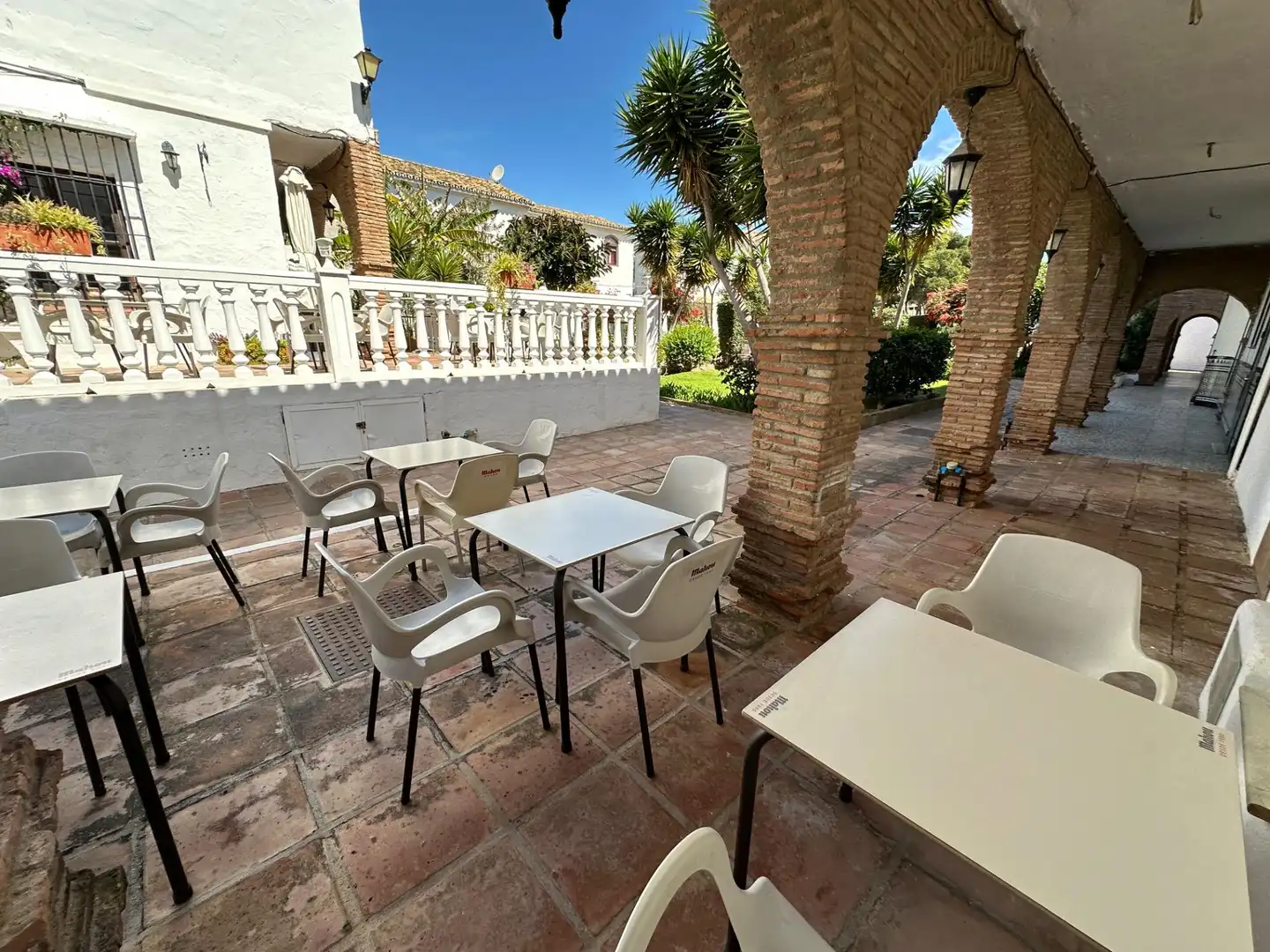 Terrasse von Geschaftsraum zum Verkauf in Mijas mit Terrasse und Möbliert