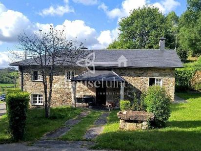 Exterior view of House or chalet for sale in As Somozas   with Heating, Private garden and Terrace