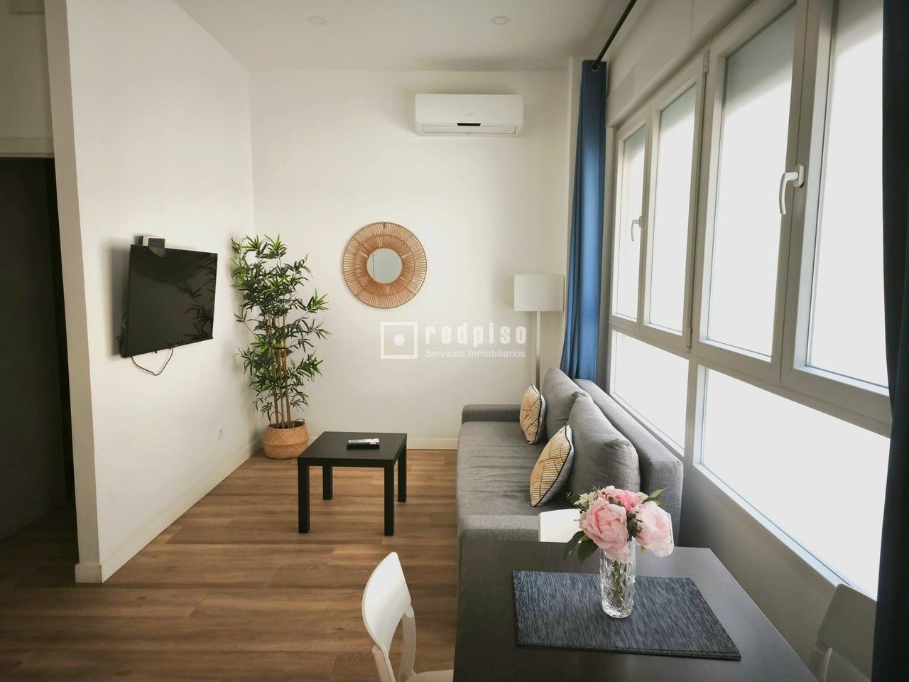Living room of Flat for sale in  Madrid Capital