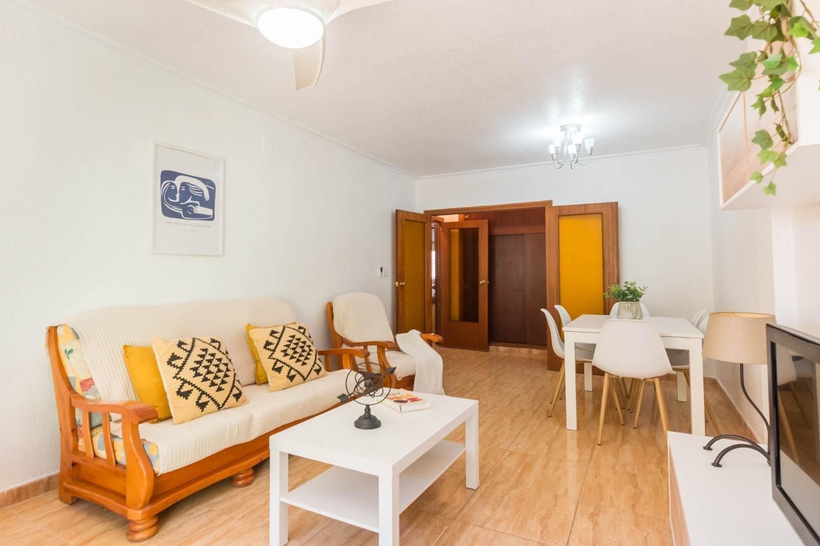 Dormitori de Apartament en venda en San Pedro del Pinatar amb Aire condicionat, Terrassa i Traster