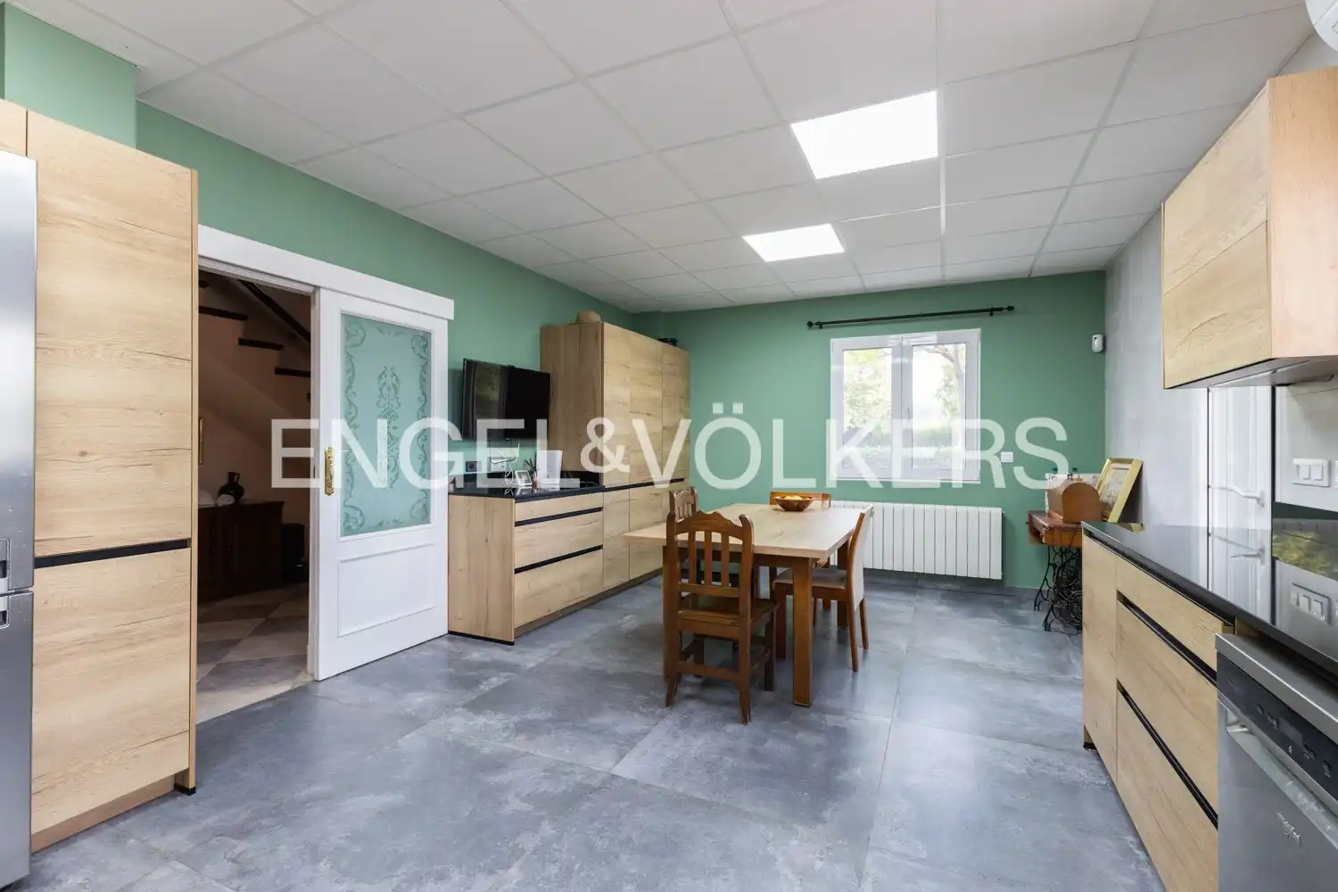 Cocina de Casa o chalet en venta en Enguera con Aire acondicionado, Calefacción y Jardín privado