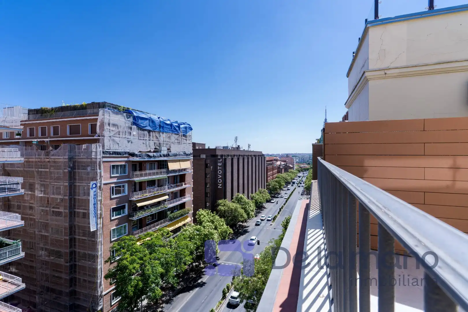 Vista exterior de Ático en venta en Madrid con Aire acondicionado, Calefacción y Parquet