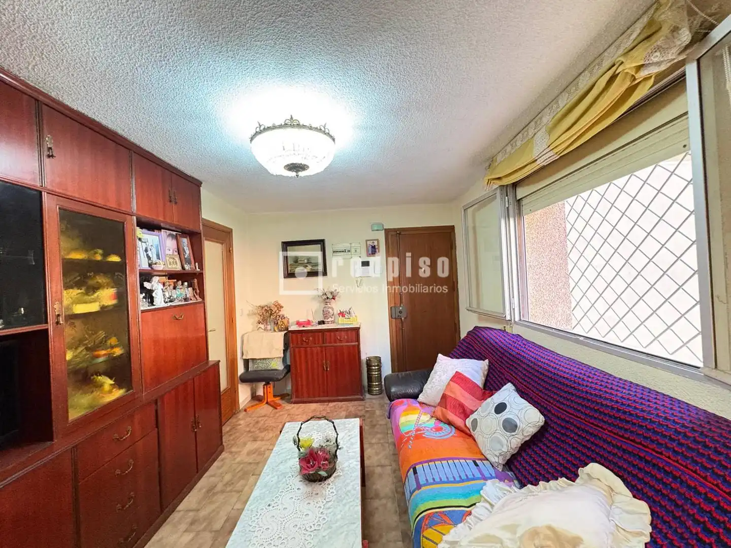 Sala de estar de Piso en venta en Madrid con Calefacción, Jardín privado y Terraza