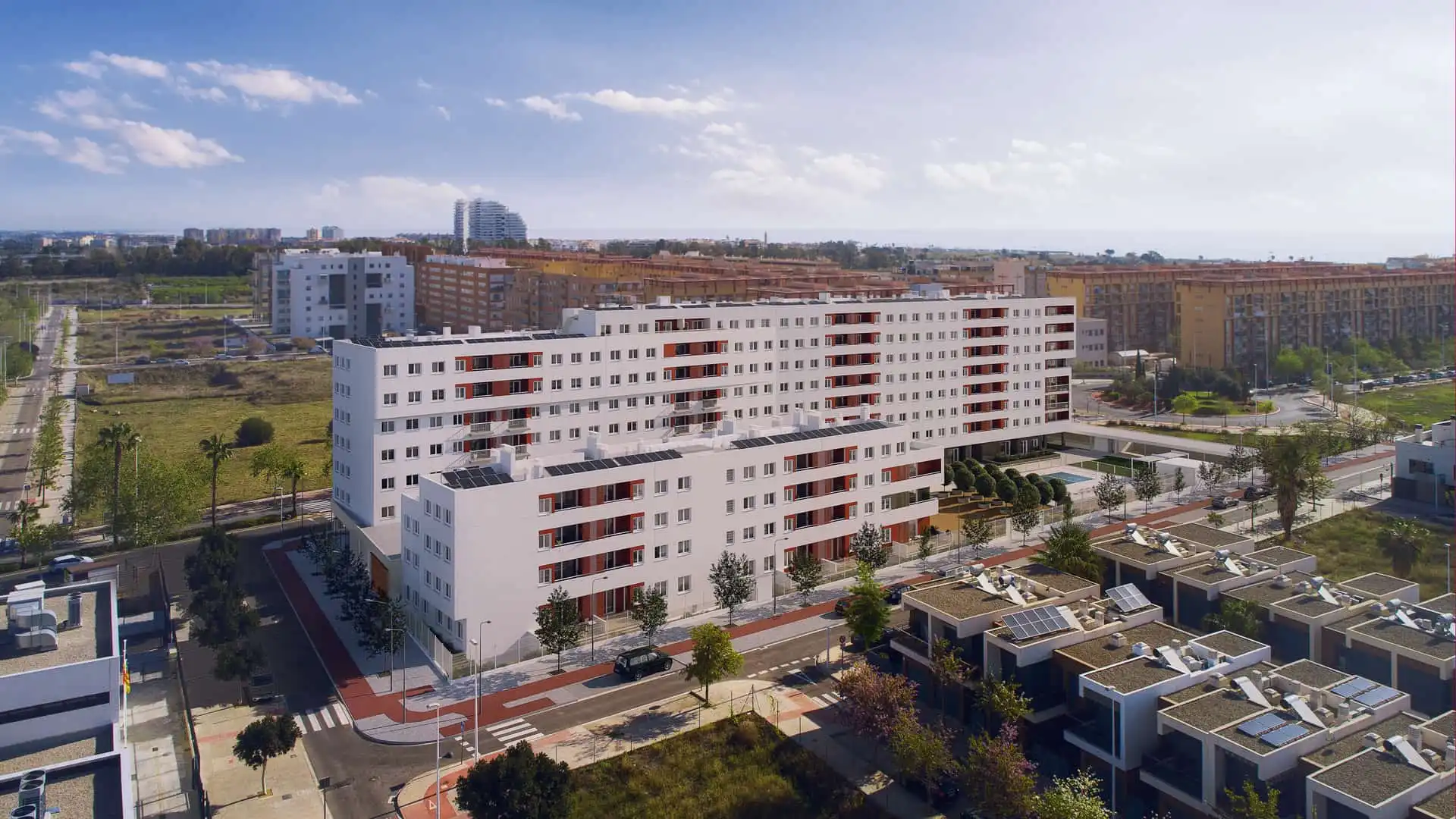 Vista exterior de Pis en venda en Sagunto / Sagunt amb Parquet, Terrassa i Traster