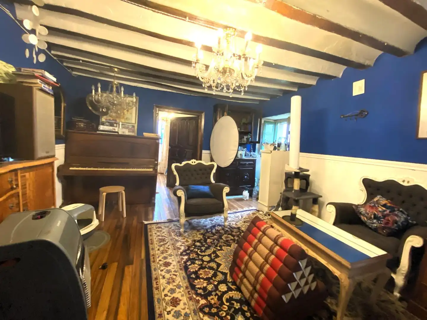 Sala d'estar de Casa o xalet en venda en Valle de Mena amb Jardí privat