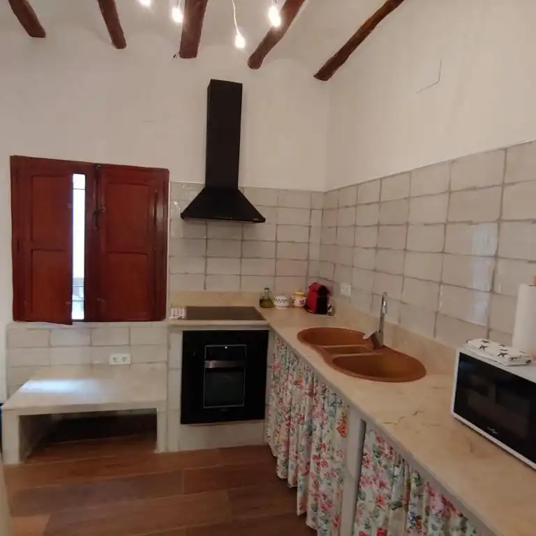Küche von Haus oder Chalet zur Miete in Navarrés mit Terrasse