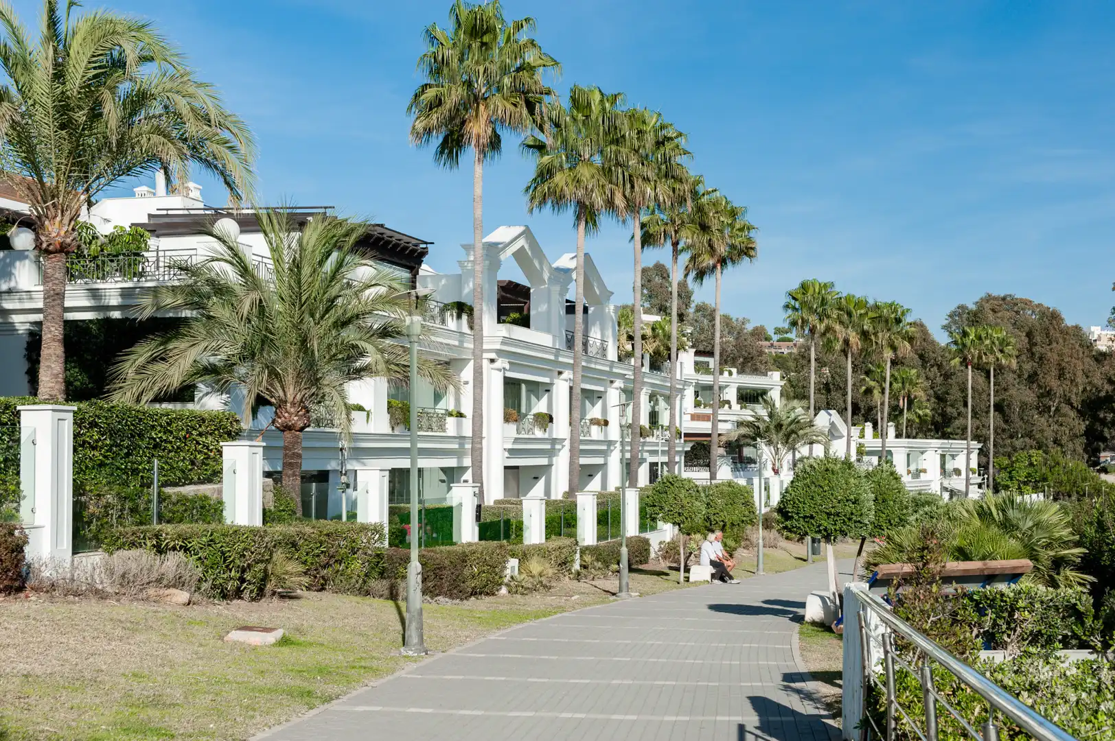 Exterior view of Apartments for sale in Estepona  with Air Conditioner, Terrace and Furnished