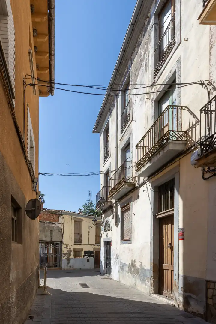 Exterior view of Houses for sale in Sallent  with Private garden, Balcony and Alarm
