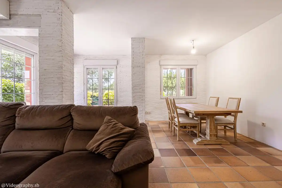 Sala de estar de Casa o chalet en venta en Guadalajara con Aire acondicionado, Calefacción y Jardín privado
