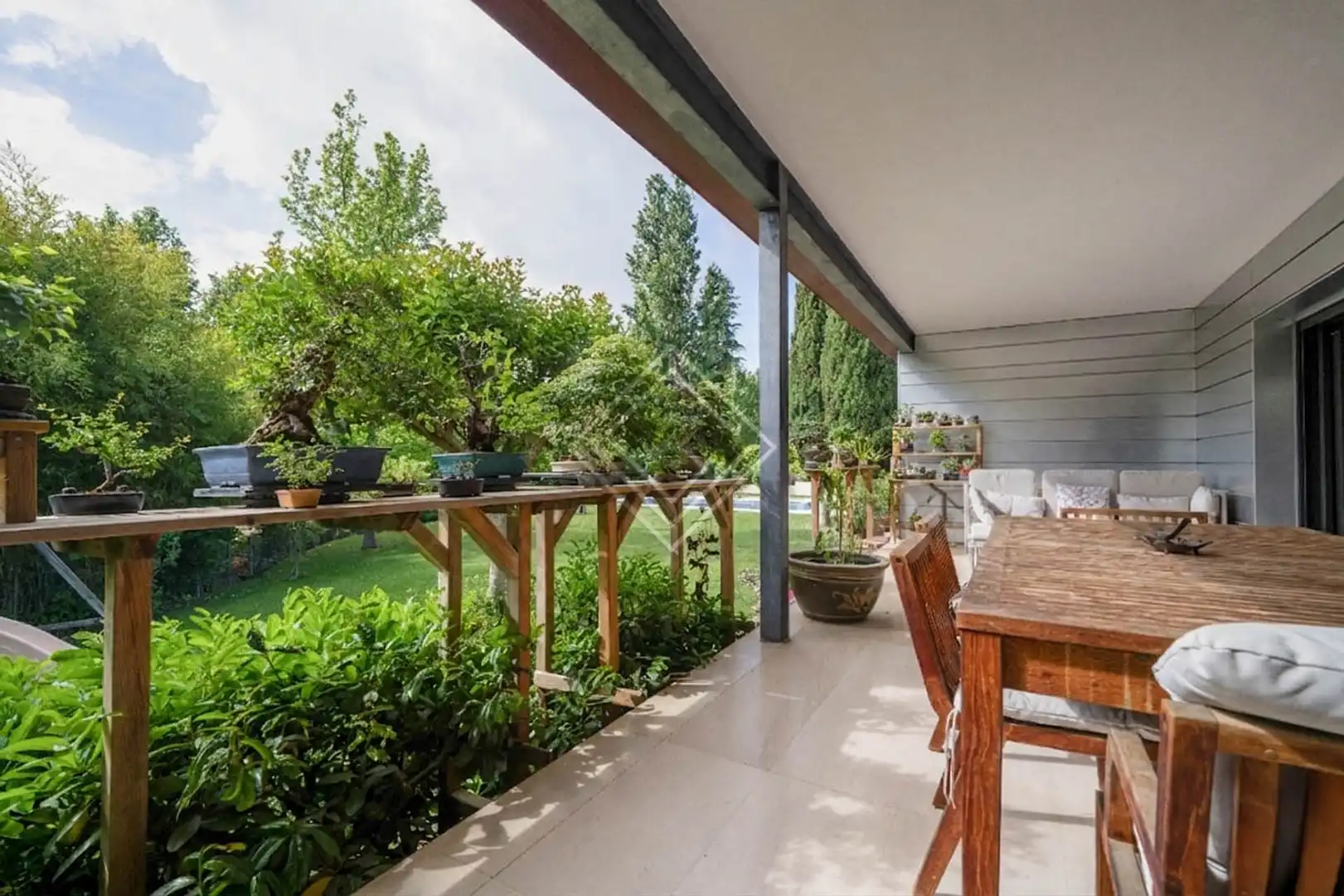 Terrassa de Casa o xalet en venda en Fuente del Fresno amb Aire condicionat, Calefacció i Jardí privat