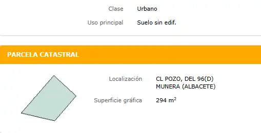 Terreno residenziale in vendita a Calle del Pozo 96D, imagen 6