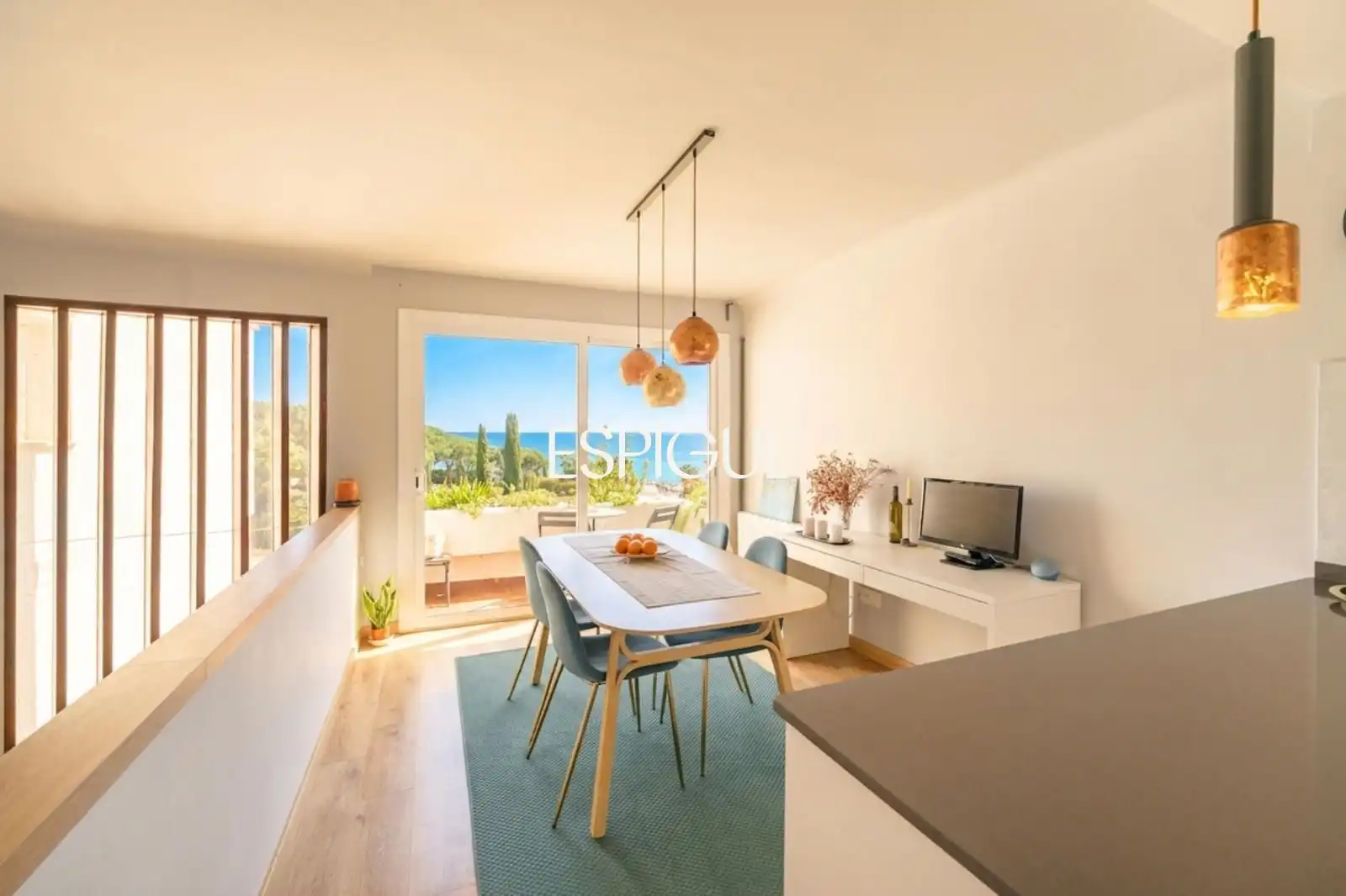 Dining room of Attic for sale in Sant Andreu de Llavaneres  with Heating, Terrace and Storage room