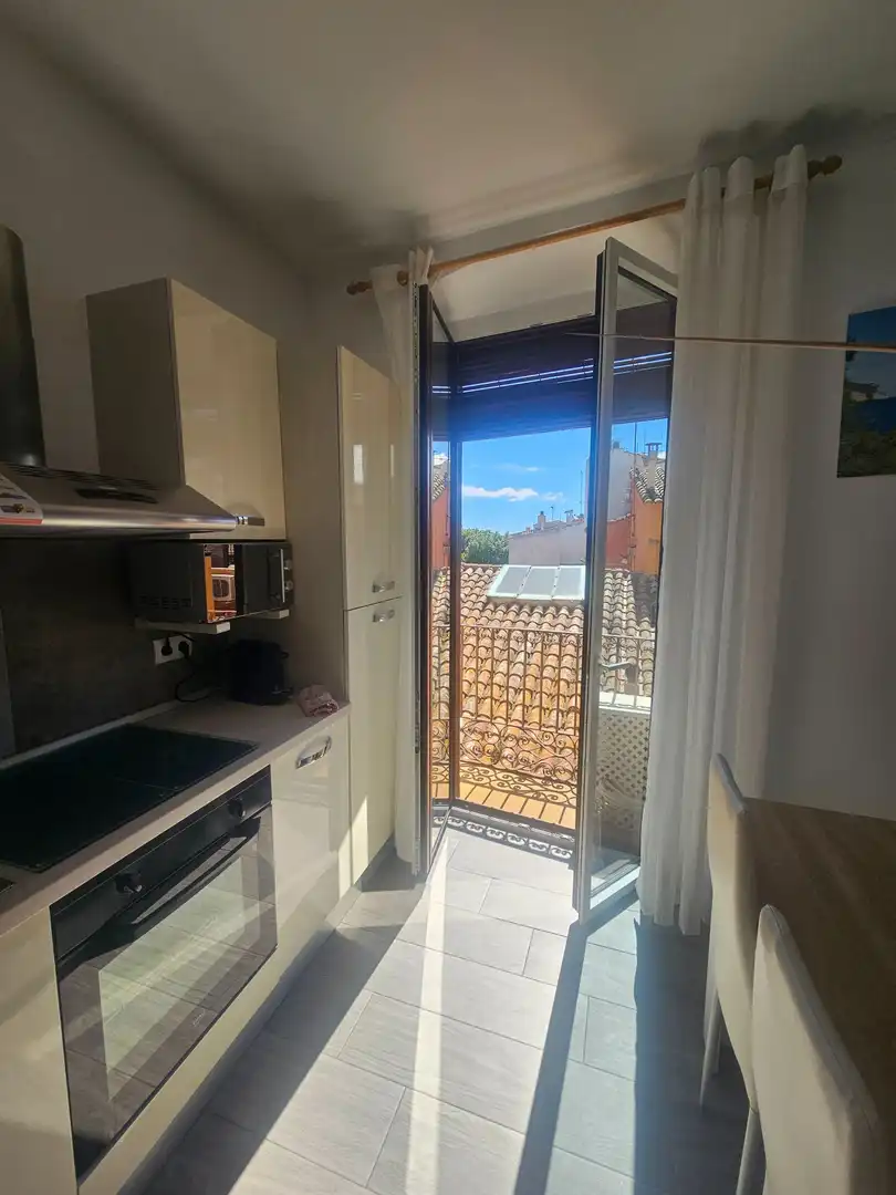 Balcony of Apartments for sale in Begur  with Air Conditioner, Heating and Furnished